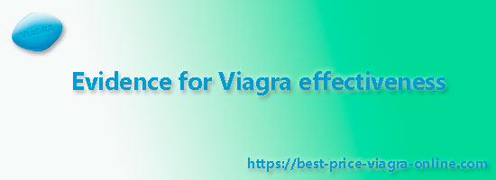 Evidence for Viagra effectiveness